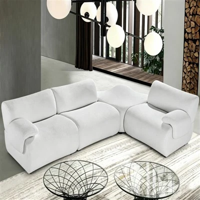 Moderne L-formet modulsofa